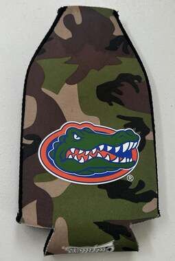 Florida Gators Koozie Bottle Holder Zippered Camo Game Day Outfitters